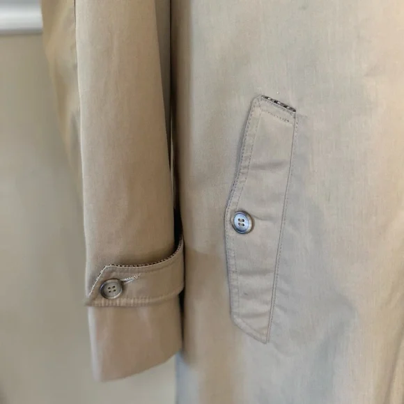Christian Dior Monsieur Tan Trench Coat- Size Medium/40R